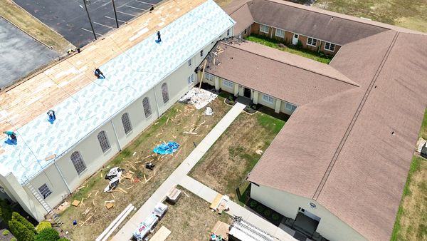 New roof installation in Easley SC